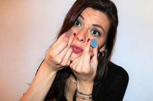 maquillage bleu glacier monday shadow challenge